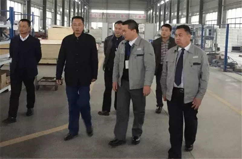 天易示范区常务副主任王成林一行莅临傲派